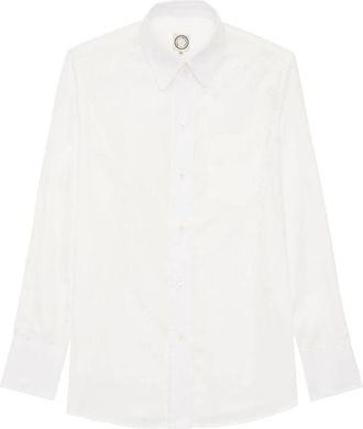 Ines De La Fressange Maureen Shirt - Dames - Overhemden - Wit - L - Katoen - Overhemden