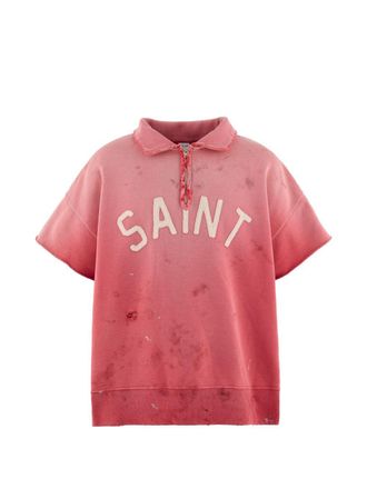 Saint Mxxxxxx Mens Half-Zip Sweatshirt