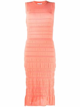 Kenzo Abito con ruches - Arancione