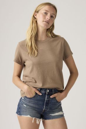 Levi's Camiseta Favorite Slub - Mujer - XS - Negro / Anthracite Night