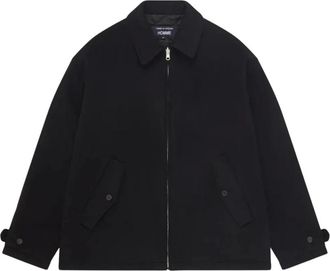 Comme Des Gar&ccedil;ons Giacca in Lana Trapuntata con Zip - - Jackets - Uomo - Nero - L