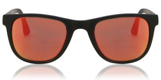 SmartBuy Collection Square Full Rim Plastic Mens Prescription Sunglasses Black Size 51 - SmartBuy Collection