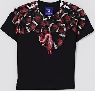 Marcelo Burlon T-shirt in cotone Snake County Of Milan