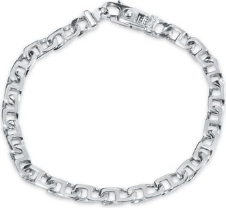 Pompeii3 Mens Marine Link 14k Gold (16gram) or Platinum (26gram) 6mm Bracelet 8.5