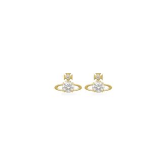 Vivienne Westwood Reina Large Earring - female - Vivienne Westwood - Earrings - Yellow - ONE SIZE - Accessories