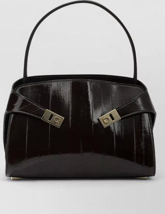 Ferragamo na leather shoulder bag