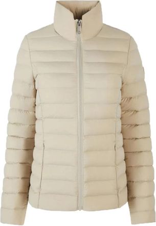 Jott Maia Jacket - Dames - Gewatteerde jassen - Beige - S - Leer - Jassen