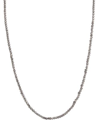 Jewelmak 14K Natural Labradorite Necklace