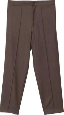 Costumein Kostuumbroek - Heren - Nette broeken - Bruin - S - Wol - Broeken