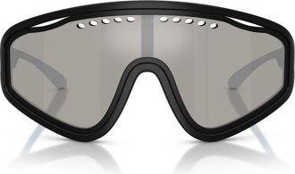 Moncler Q74005 Zonnebril - Heren - Zonnebrillen - Zwart - 41 MM - Accessoires