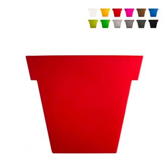 Slide Maceta Il Vaso 74 Cm Dise&ntilde;o Moderno Slide - Rojo