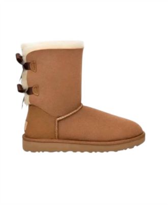 UGG Womens Bailey Bow Boot In Chestnut