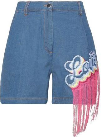 Love Moschino BOTTOMWEAR - Denim shorts sur YOOX.COM