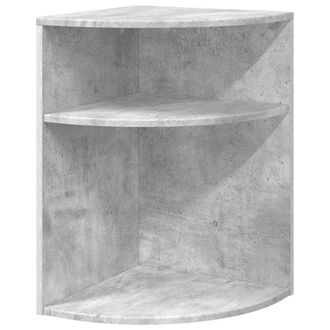 vidaXL Mesa Auxiliar Gris Concreto 39,7 X 39,7 X 60 Cm Vidaxl