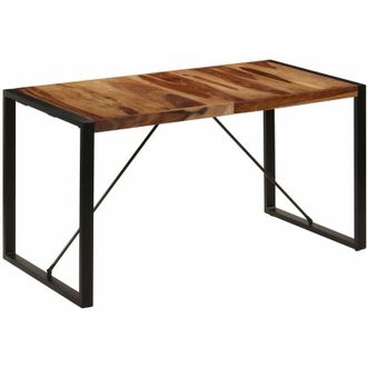 vidaXL Mesa De Comedor 140x70x75 Cm De Madera Sheesham