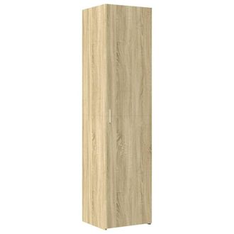Berkfield Home Highboard Sonoma Oak 45x42.5x185 cm Engineered Wood in Brown