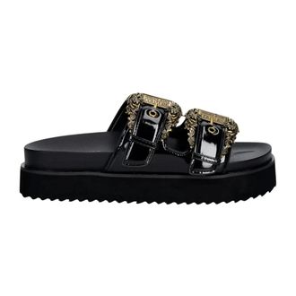 Versace Jeans Couture Dames, Schoenen, Zwart, Maat: 36 EU Synthetisch