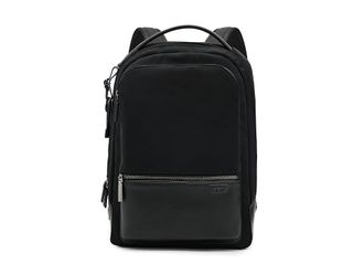 Tumi Bradner Backpack Computer Bags Midnight Black, Leather/Nylon
