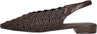 Notre-V Schoenen, Dames, Bruin, 40 EU, Linnen, D250533218 Pointed Slingback