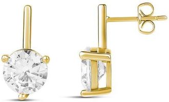 SHYMI Cubic Zirconia Drop Earrings in Gold at Nordstrom, Size Large