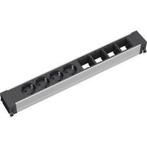 Bachmann 909.007 Regleta Negra Y Plata 8 Tomas