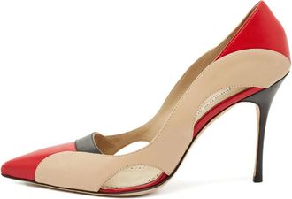 Manolo Blahnik Pumps Vestala con dettaglio cut-out - Toni neutri