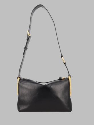 Marc Jacobs Womens Shoulder Bag Scene Black Leather