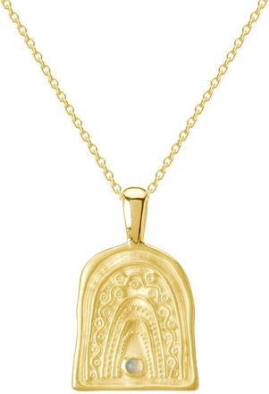 Murkani Rainbow Spirit Necklace in Yellow Gold at Nordstrom