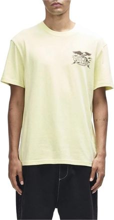 Deus Claw-Some Whizz Tee - Heren - T-shirts - Geel - XL - Katoen - Tops