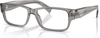 Prada Demo Rectangular Mens Eyeglasses PR B09V 16Z1O1 55
