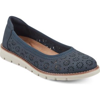 Easy Spirit Keliann Flat in Dark Blue at Nordstrom, Size 7.5