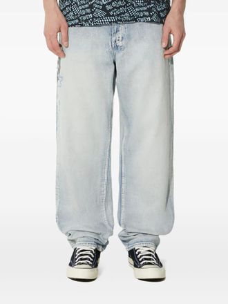 Ksubi Graphic Jeans - men - Cotton - 33 - Blue