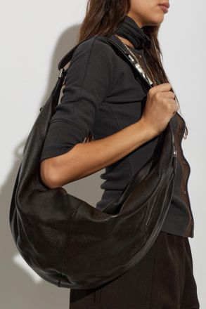 Christophe Lemaire Leather Bag, Unisex, Brown