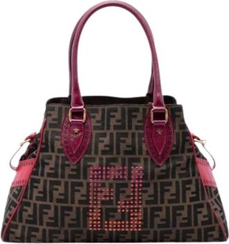 Fendi Pre-owned Vintage Tote Bag - Dames - Pre-owned - Bruin - Maat: ONE Size Leer