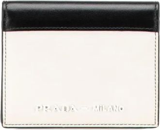 Prada Pre-owned Wallets, female, Beige, Size: ONE SIZE Pre-owned Leather wallets