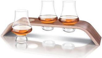 Final Touch 4 Piece Whiskey Flight Tasting Set in Clear at Nordstrom