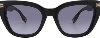 Marc Jacobs Grey Gradient Cat Eye Ladies Sunglasses MJ 1070/S 0807/9O 53
