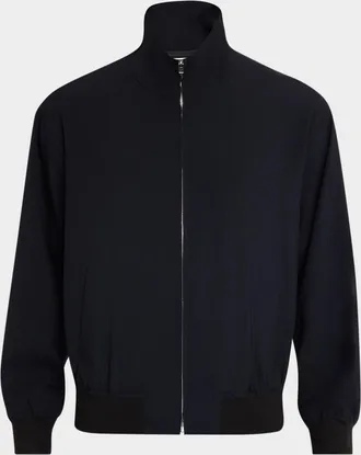 Frame Denim Men & apos;s Wool Full-Zip Blouson
