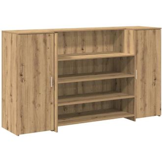 vidaXL Vidaxl - Mostrador De Recepci&oacute;n Roble Artisian 180x50x103,5 Cm