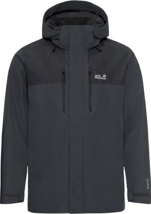 Jack Wolfskin Jasper Pro 2L Jacket Regenjacke f&uuml;r Herren | grau