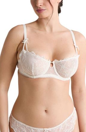 Etam Jane Underwire Balconette Bra in Ecru at Nordstrom, Size 36D