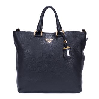 Prada Vitello Daino Tote Schoudertas