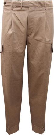PT01 Carrot Cargo Pant - Heren - Straight fit broeken - Bruin - 2XL - Katoen - Broeken
