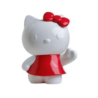 Leblon Delienne Hello Kitty with Robe Dress Figurine in Red /White at Nordstrom
