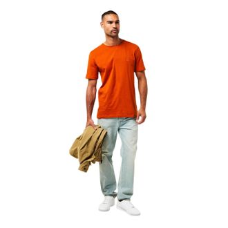HUGO BOSS Oranje premium katoenen T-shirt voor heren (Oranje)