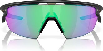 Oakley Gender Inclusive Sphaera 36mm Polarized Rectangle Sunglasses in Matte Black/prizm Golf at Nordstrom