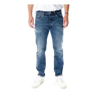 Edwin Regular Tapered Jeans - Heren - Slim Fit Jeans - Blauw - W29 L32 - Katoen - Jeans