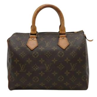 Louis Vuitton Pre-owned Handbags, female, Brown, Size: ONE SIZE Pre-owned Speedy 25 Monogram Handbag