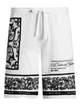 Dolce & Gabbana Cotton Shorts With Logo
