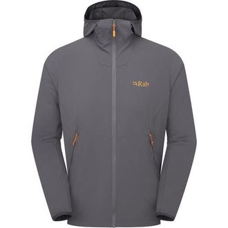 RAB Borealis Full-Zip Hoodie - Mens in Graphene at Nordstrom, Size Small